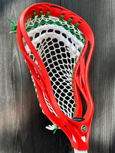 New Warrior Evo QX-O Box Head Custom Strung with 4s Mesh (Sample Stringing)