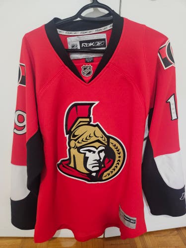 Ottawa Senators official NHL Small / Medium Men's Reebok Jersey Jason Spezza (Used)
