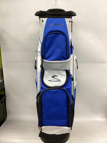 Used Cobra 14 Slot Cart Bag Mens Cart Bag Royal Blue 11851-s000047498