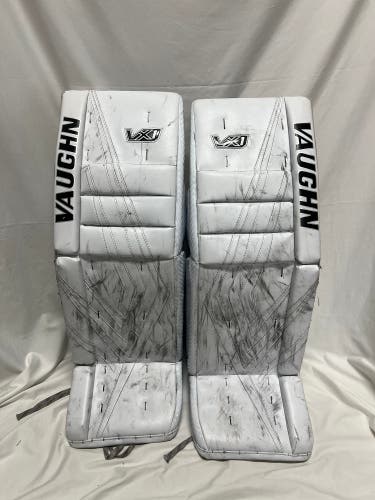 Vaughn Velocity VX1 Pro Carbon Goalie Leg Pads Pro Stock (Used)