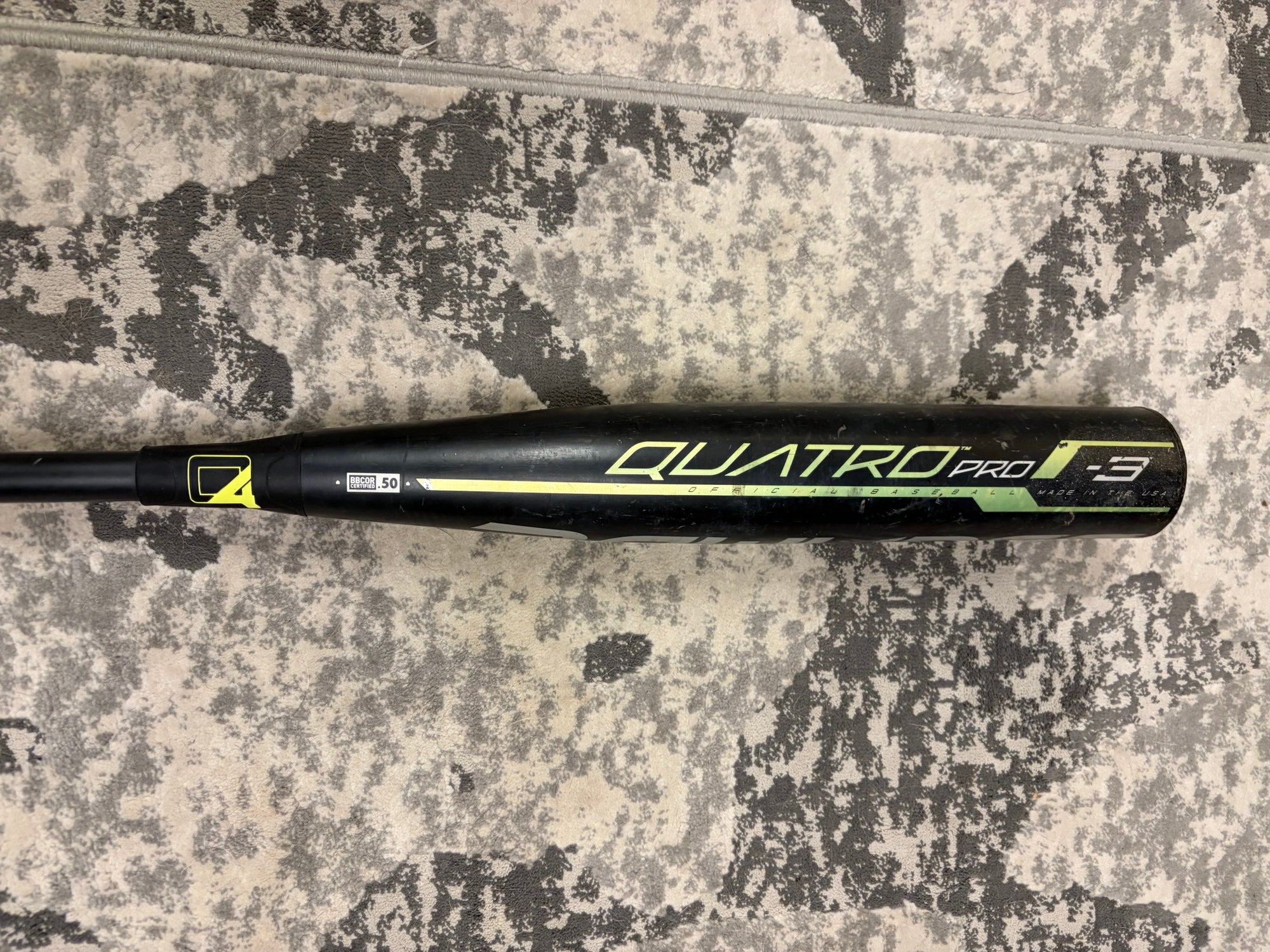 2019 Rawlings Quatro Pro Composite BBCOR Certified Bat (-3) 30 oz
