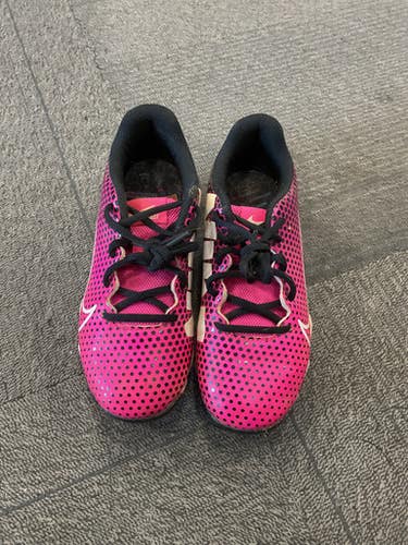 Used Nike Softball Bb Sb Cleats Pink Junior 02.5 11614-s000237631
