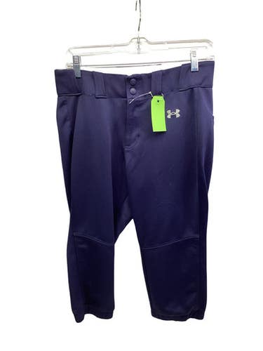 Used Under Armour Softball Pants Bb Sb Pant Womens Navy Blue Md 11347-s000270325