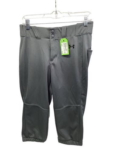 Used Under Armour Softball Pants Bb Sb Pant Womens Grey Md 11347-s000270324