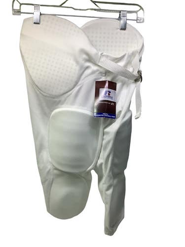 Used Russell White Fb Pants Youth Fb Integrated Pants White Xl 11347-s000270264