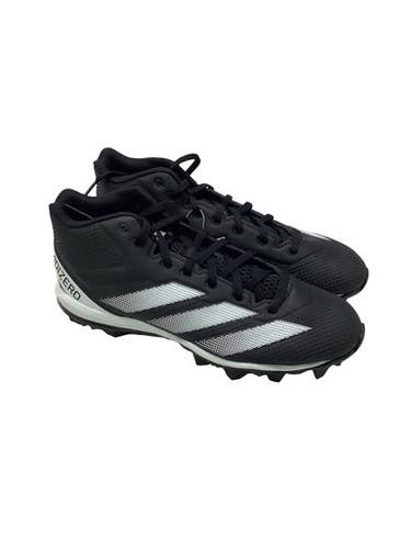 Used Adidas Impact Adult Fb Cleats Black And White Senior 6.5 11347-s000270244