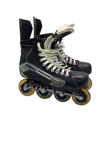 Used Bauer Roller Hockey Skates Black Senior 10.5 11347-s000270212
