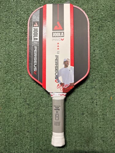 JOOLA Perseus Pro V 14mm Blaze Red Pickleball Paddle | REAL & BRAND NEW!