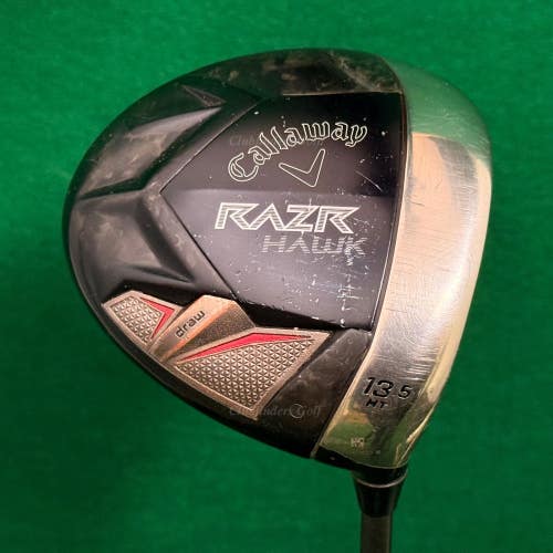 Callaway RAZR Hawk Draw HT-13.5 Driver Aldila RIP 60-A Graphite Seniors w/ HC