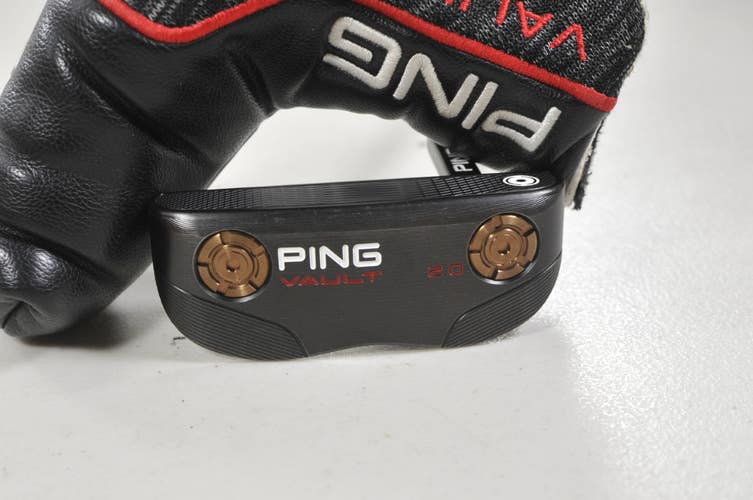 Ping Vault 2.0 B60 34" Putter Black Dot Right Steel with Cover  #219571