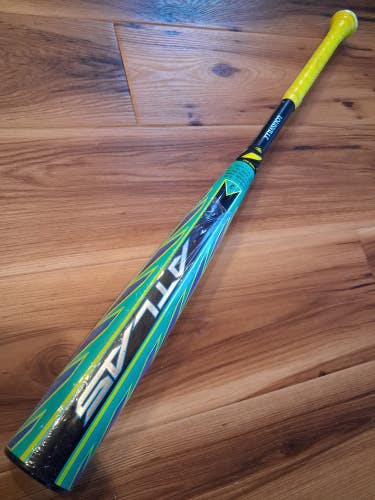 USED 2026 Louisville Slugger ATLAS HYBRID GREEN 32/29 (-3) BBCOR HY Baseball Bat