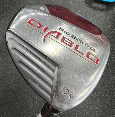 Used Callaway Big Bertha Diablo Mens Fairway Wood Rh 3 Wood 11497-s000158350
