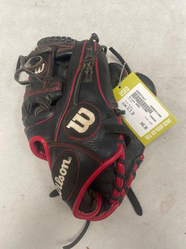Used Wilson A950 Bb Sb Glove Rh Throw Black 11 1 2" 11490-s000273817