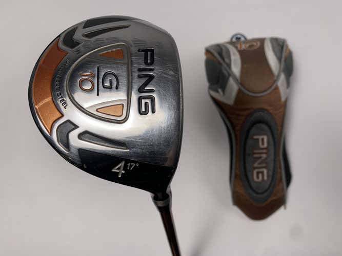 Ping G10 4 Fairway Wood 17* TFC 129 F Regular Graphite Mens RH HC