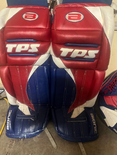 33" TPS IceCap Goalie Leg Pads (Used)