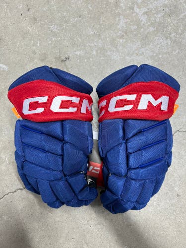 12” CCM Team USA Olympic Pro Stock Hockey Gloves (New)