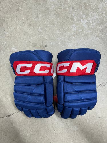 13 ” CCM Team USA Olympic Pro Stock Hockey Gloves (New)