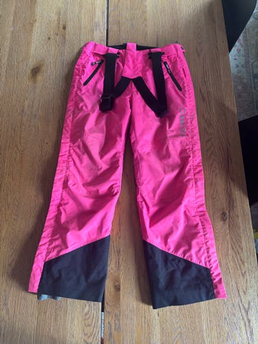 Pink Unisex Youth Medium Arctica Ski Pants (Used)