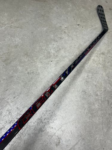50 Flex P29 Intermediate CCM Vizion Left Hand Hockey Stick Olympic Team USA Pro Stock.