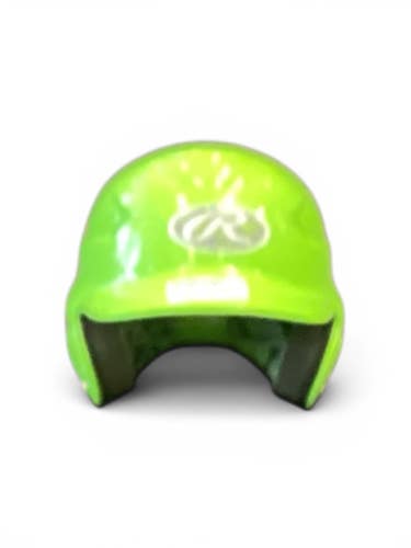 Used Rawlings Batting Helmet Batting Helmet No Mask Green One Size 11846-s000105542