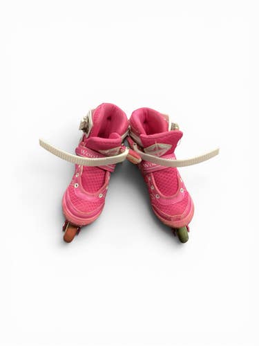 Used Woolitime Light Up Skates Junior Rec Fitness Skates Pink Adjustable 11846-s000105639