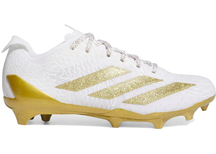 Size 10 - adidas Adizero Electric II Exotic Speed White Gold JH6254