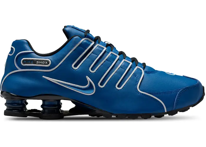 Size 8.5 - Nike Shox NZ Court Blue IQ0572-402