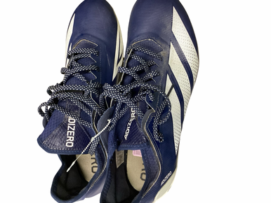Used Adidas Adult Fb Cleats Clear And Royal Blue Senior 10.5 11613-s000183399