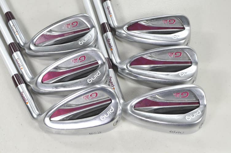 Ping G Le2 7-W,UW,SW Iron Set Ladies Lite Flex Right ULT 240 Graphite #219359