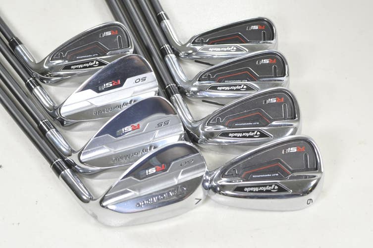 TaylorMade RSi 1 6-PW,AW,SW,LW Iron Set Senior Flex RH Reax 55g Graphite #219533