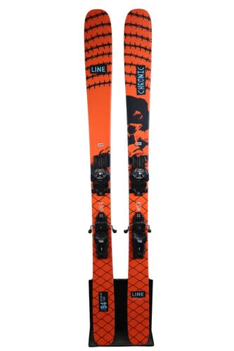 USED 2026 Line Chronic 94 164cm Skis with Tyrolia Attack 11 Bindings