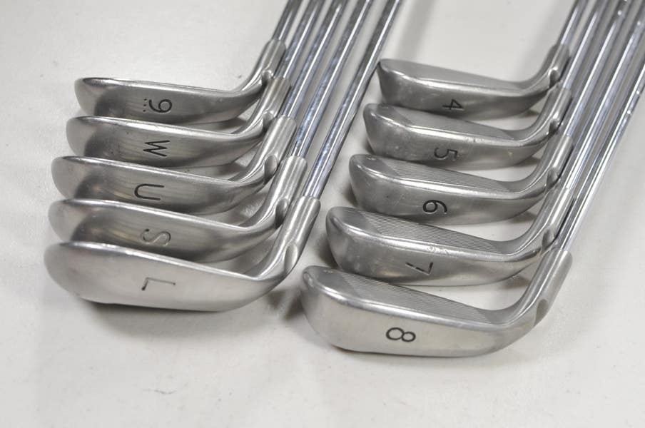 Ping G25 4-W,UW,SW,LW Iron Set Stiff Flex Orange Dot Steel READ