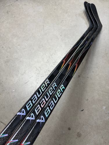 3 PACK 95 Flex P92 Senior Bauer Flylite Left Hand Hockey Stick NHL Pro Stock