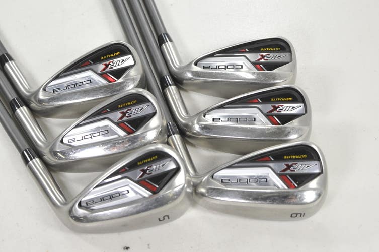 Cobra Air-X 2023 7-PW,GW,SW Iron Set Regular Flex Ultralite 50g Graphite #219530