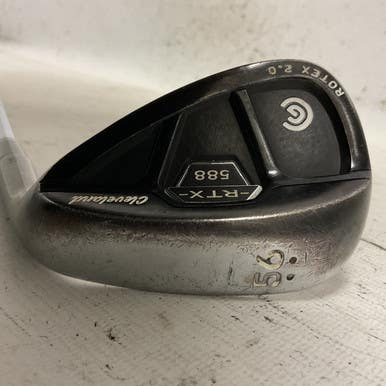 Used Cleveland 588 Rtx Black Golf Wedge Mens Rh 56 Degree 11855-s000204815