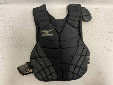 Used Mizuno Catchers Chest Protector Black Adult 11855-s000204811