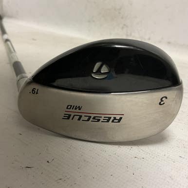 Used Taylormade Rescue Mid Mens Hybrid Club Rh 3 Hybrid 11855-s000204806