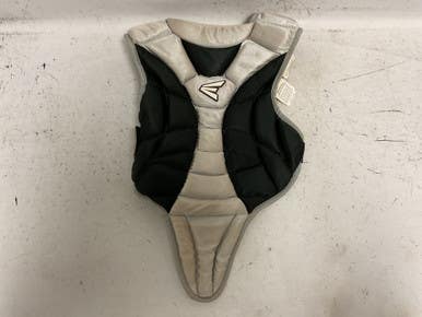 Used Easton Catchers Chest Protector Black And Grey Youth 11855-s000204772