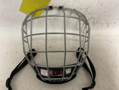 Used Ccm Fl40 Hockey Wire Mask Grey Lg 11855-s000204761