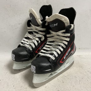 Used Ccm Jetspeed Ft340 Junior Hockey Skate Black And Red Junior 02 11855-s000204763