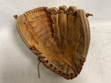 Used Rawlings 1007 Dale Murphy Baseball Glove Rh Throw Brown 12" 11855-s000204757