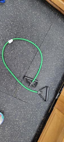 Used Fitness Gear Resistance Tube Green Extra Light 11497-s000158375