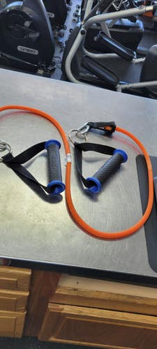 Used Fitness Gear Resistance Tube Orange Heavy 11497-s000158374