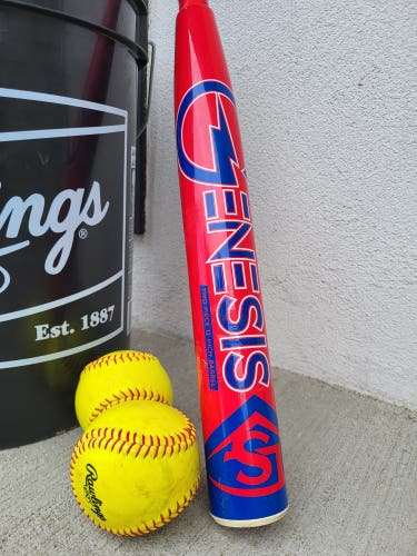 2024 Louisville Slugger Genesis Bat (-8) 26 oz 34" (Used)
