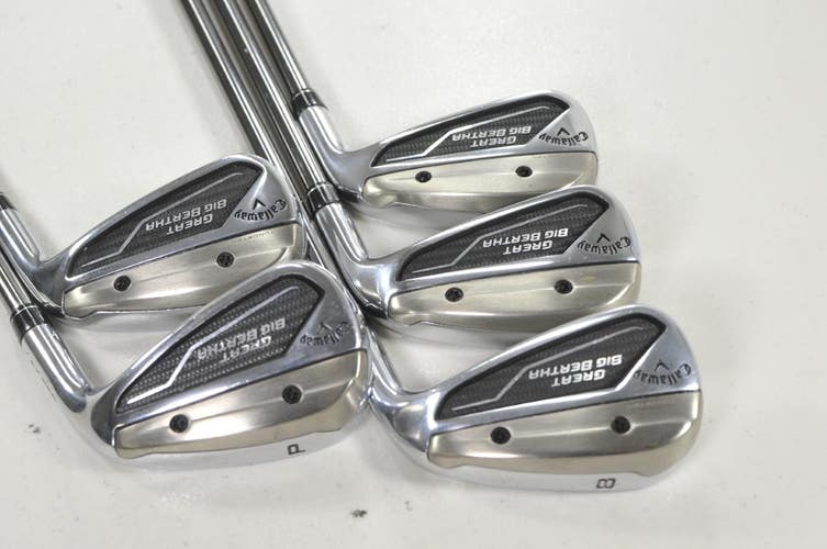 Callaway Great Big Bertha 2023 6-PW Iron Set Senior Flex Helium Graphite #219512
