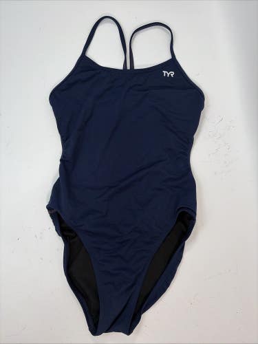 TYR Swimsuit, Blue, Size 32M