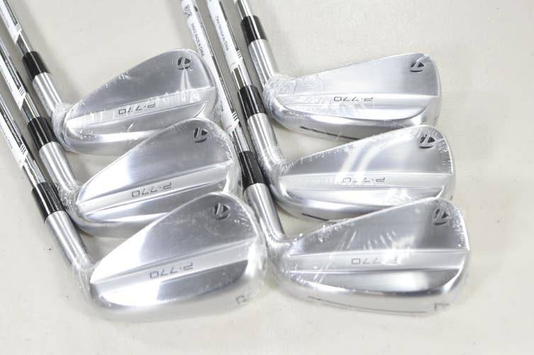 TaylorMade P770 2025 5-PW Iron Set Stiff Flex Project X 6.0 110g Steel # 219278