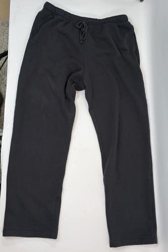 Skims Classic Straight Leg Sweatpants, Black, Large