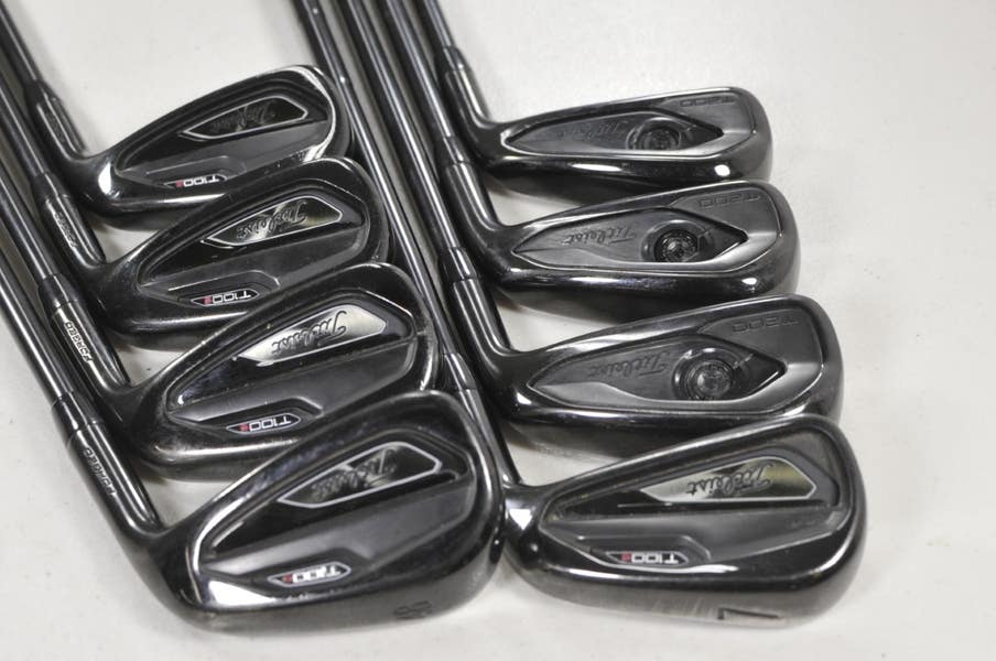Titleist T100S T200 2019 Limited Black 4-PW,48* Iron Set X-Stiff