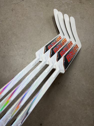 4 PACK Left Hand 25” Bauer Flylite Goalie Stick NHL Prostock (New)
